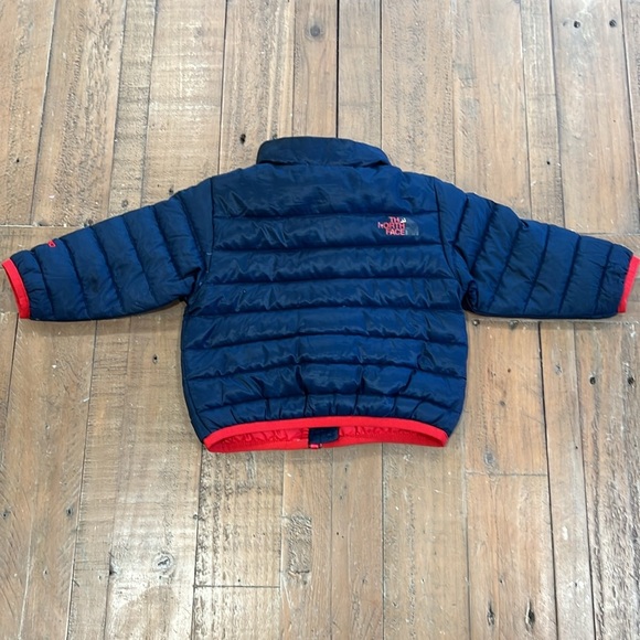 The north face navy 550 fill puffer coat - Picture 7 of 8